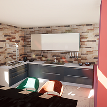 Mi proyecto del curso: Diseño de interiores para restaurantes. Un progetto di Architettura d'interni, Interior design, Interior Design, Retail Design e Progettazione dello spazio di Astrid Lizbeth Nieto Ramírez - 24.01.2024