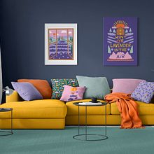 Hint Of Lavender | Homeware Products . Un proyecto de Diseño gráfico, Diseño de producto, Pattern Design e Ilustración digital de Laura Gerhard - 25.01.2024