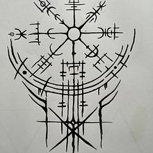 Nordyckie runy  Ein Projekt aus dem Bereich Tattoodesign von Filip Skotarczak - 25.01.2024