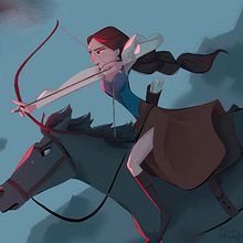 My project for course: Captivating and Dynamic Character Creation. Un progetto di Illustrazione tradizionale, Character design, Illustrazione digitale e Disegno digitale di Neža Štremfelj - 10.04.2024