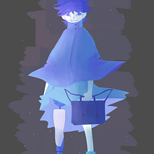 Mi proyecto del curso: Chica Futurista . Ilustrasi tradisional, Desain Karakter, Ilustrasi Digital, Video Game, Seni Konsep, Dan Desain Game proyek oleh milena_talis - 01.23.2024