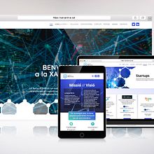 Página web para red de investigación. Un proyecto de Diseño Web de El estudio de Coco - 26.01.2024