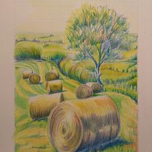 Il mio progetto del corso: Approccio al paesaggio con sketchbook e colore. Sketching, Creativit, Pencil Drawing, Drawing, and Sketchbook project by Claudia Foroni - 01.26.2024