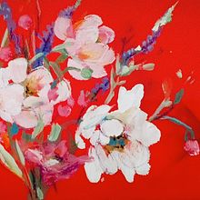 Mi proyecto del curso: Pintura floral expresiva con acrílicos. Projekt z dziedziny  Sztuki piękne,  Malarstwo, Malarstwo akr, lowe, R i sunek botaniczn użytkownika Irene Criado - 27.01.2024