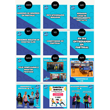 Mi proyecto del curso: Diseño de feed de Instagram con Canva. Graphic Design, Marketing, Social Media, Instagram, and Digital Design project by valerios520 - 01.26.2024