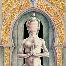 PRANAMAMI PATAÑJALI. Traditional illustration, Fine Arts, Creativit, Pencil Drawing, Drawing, Realistic Drawing, Artistic Drawing, Ink Illustration, and Naturalistic Illustration project by Adán Aryas - 01.27.2024
