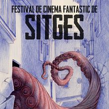 CARTEL FESTIVAL SITGES. Fine Arts, Creativit, Drawing, Artistic Drawing, Colored Pencil Drawing, Realistic Drawing, Poster Design, Editorial Design, Graphic Design, Traditional illustration, Editorial Illustration, and Naturalistic Illustration project by Adán Aryas - 01.27.2024