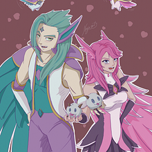 Fanart star guardian. Painting, Comic, Drawing, Creativit, Sketching, Digital Illustration, Portfolio Development, Artistic Drawing, Digital Drawing, Digital Painting, and Manga project by Nazareth Draw - 01.27.2024