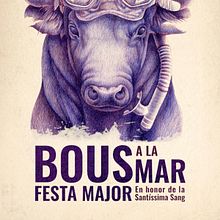 CARTEL BOUS A LA MAR DÈNIA. Fine Arts, Creativit, Pencil Drawing, Drawing, Figure Drawing, Artistic Drawing, Realistic Drawing, Poster Design, Editorial Design, Graphic Design, Editorial Illustration, Naturalistic Illustration, Traditional illustration, and Design project by Adán Aryas - 01.27.2024