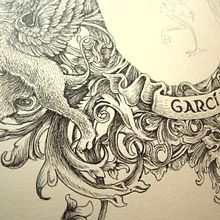 DISEÑOS HERÁLDICOS. Design, Fine Arts, Creativit, Pencil Drawing, Drawing, Artistic Drawing, Realistic Drawing, Ink Illustration, and Traditional illustration project by Adán Aryas - 01.27.2024