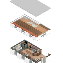 Grão Café. Projekt z dziedziny Architektura wnętrz użytkownika Samuel Eufrásio - 14.10.2023