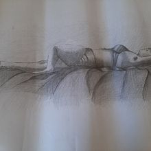 Mi proyecto del curso: Dibujo anatómico para principiantes . Arte plastice, Schițe, Desen în creion, Desen, Desen realist și Figura Desen de Carmen Guzman - 01.27.2024