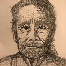 japan old. Drawing project by Klaudia Traczyk - 01.27.2024