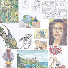 Esquisse quotidienne pour une inspiration créative. Traditional illustration, Sketching, Creativit, Drawing, and Sketchbook project by Canelle - 01.28.2024