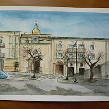 Il mio progetto del corso: Tecniche moderne di acquerello paesaggistico. Un projet de Peinture , et Aquarelle de gosia73 - 28.01.2024