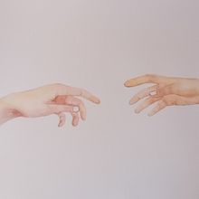 Mi proyecto del curso: Ilustración expresiva de manos en acuarela. Un progetto di Pittura, Pittura ad acquerello e Disegno anatomico di La mini pelo - 27.01.2024