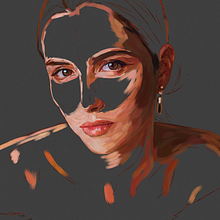 She is Clizia Somma - Beginner to Advanced: Portrait Painting Techniques in Procreate on Domestika - Project by Rod Lovell. Traditional illustration, Pencil Drawing, Drawing, Portrait Drawing, Realistic Drawing, Artistic Drawing, Digital Drawing, Figure Drawing, Colored Pencil Drawing, Digital Illustration, Painting, Watercolor Painting, Acr, lic Painting, Oil Painting, Digital Painting, Decorative Painting, Gouache Painting, Matte Painting & Interior Decoration project by Rod Lovell - 01.27.2024