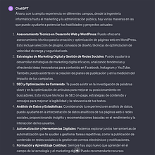 Mi proyecto del curso: Usar Chat GPT para trabajar. Creative Consulting, Design Management, Management, Productivit, Business, and Artificial Intelligence project by Álvaro Tárraga Carrasco - 01.29.2024
