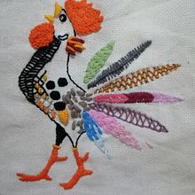 Mi proyecto del curso: Técnicas de bordado: ilustrando con hilo y aguja. Embroider, and Textile Design project by trinchis2002 - 01.29.2024