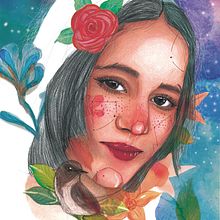 Mi proyecto del curso: Retrato ilustrado en acuarela. Traditional illustration, Fine Arts, Painting, Drawing, Watercolor Painting, Portrait Drawing, and Artistic Drawing project by Jeyson Criado Tarazona - 01.29.2024