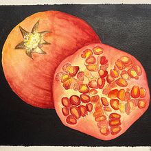 My project for course: Botanical Watercolor: Illustrating Art and Science. Un proyecto de Ilustración tradicional, Bellas Artes, Pintura, Dibujo, Pintura a la acuarela e Ilustración botánica de Catalina Ionescu - 29.01.2024