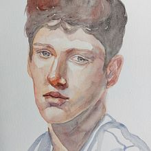 My project for course: Contemporary Portraiture in Watercolor Ein Projekt aus dem Bereich Bildende Künste, Malerei, Aquarellmalerei und Porträtzeichnung von Catherine Ward - 29.01.2024