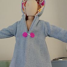 Mi proyecto del curso: Confección de ropa miniatura. Abrigo. To, Design, Sewing, DIY, and Textile Design project by Patricia Font - 01.30.2024