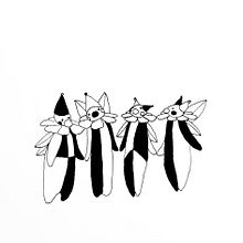 Flower Clown. Traditional illustration project by rematheillustrator - 01.30.2024