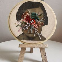 Mi proyecto del curso: Técnicas avanzadas de bordado: puntadas y composiciones con volumen. Un projet de Broderie , et Design textile de Alicia Torres Toro - 30.01.2024