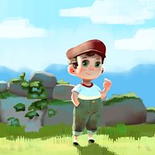 My project for course: Lighting Principles for Digital Painting. Un progetto di Illustrazione tradizionale, Illustrazione digitale e Pittura digitale di Denis Li - 28.01.2024