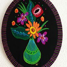 Flores. Artesanato projeto de bigui_20 - 31.01.2024