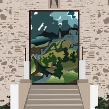 Ilustración Concurso Museo del Greco. Vector Illustration, Digital Illustration, Digital Drawing, and Drawing project by Andrea Vo - 10.28.2023