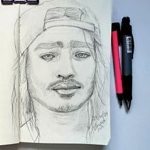 Mi proyecto del curso: Sketchbook de retrato: explora el rostro humano. Un progetto di Bozzetti, Disegno, Disegno di ritratti, Disegno artistico e Sketchbook di Vanessa Moreno - 31.01.2024