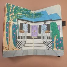 My dream home. Traditional illustration, Pencil Drawing, Drawing, and Sketchbook project by sofiabmaruri - 02.01.2024