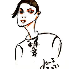 Mijn project van de cursus: Shodo: inleiding tot Japanse kalligrafie. Projekt z dziedziny  Kaligrafia użytkownika jsomers - 01.02.2024