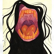 Psicodelia (?. Traditional illustration, Fine Arts, Painting, and Watercolor Painting project by Juliana Lora - 02.02.2024
