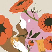 The Scent. Digital Illustration, and Packaging project by Sandra Rilova - 02.02.2024