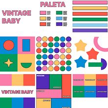 VINTAGE BABY . Design, Br, ing, Identit, Graphic Design, T, pograph, Logo Design, T, pograph, and Design project by Brian Alexander Palacios Reyes - 02.02.2024