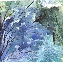 Mi proyecto del curso: Masterclass  de texturas en acuarela. Fine Arts, Painting, and Watercolor Painting project by María Graciela - 02.02.2024