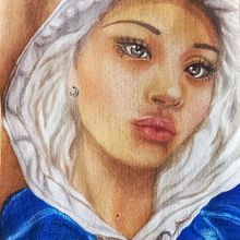Mi proyecto del curso: Dibujo de retratos expresivos con tizas pastel. Traditional illustration, Fine Arts, Drawing, Portrait Drawing, and Artistic Drawing project by Laura Simos - 02.03.2024
