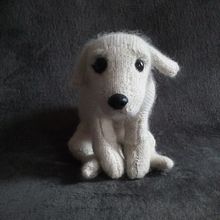 My project for course: Knitting Realistic Stuffed Animals: Make a Puppy from Yarn. Fiber Arts, DIY, Knitting, and Textile Design project by Felicia Fee - 02.03.2024