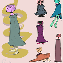 My project for course: Drawing Appealing Characters with Personality. Character Design, Sketching, Drawing, Stor, telling, Stor, board, Artistic Drawing, and Narrative project by Tomas - 02.03.2024