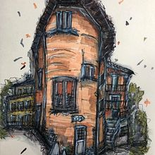 codzienny szkic. Drawing project by Klaudia Traczyk - 02.04.2024