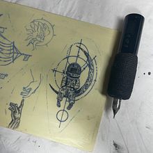 Mein Abschlussprojekt für den Kurs: Tätowiertechniken: Blackwork und Fineline. Tattoo Design project by lilia_x - 02.04.2024