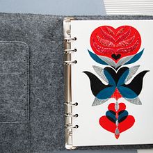 My project for course: Embroidered Notebooks. Projekt z dziedziny Craft użytkownika Bianca Frunza - 04.02.2024