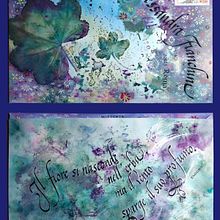 Mail art - Roma. Un progetto di Calligrafia, Pittura e Artigianato di Deianira Anna Ornella Dell'Acqua - 30.06.2022