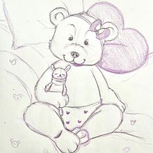 Meu projeto do curso: Ilustração dinâmica de animais para histórias infantis. Character Design, Pencil Drawing, Drawing, and Children's Illustration project by Chairim Arrais - 02.04.2024