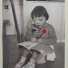 Mami bordada . Photograph, Paper Craft, Embroider, DIY, and Textile Design project by Lola Costas - 01.30.2024