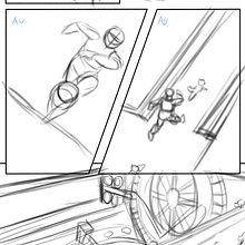Mi proyecto del curso: Guion para cómic: domina el storytelling visual. Projekt z dziedziny Komiks, Stor, telling, Stor, board, Pisanie scenariusz, Komunikacja, Narracja, Beletr, st, ka, Kreat i wne pisanie użytkownika cynthreybloom - 04.02.2024