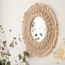 Mandala Mirror. Arts, and Crafts project by Nghi Ho (Miss Knottie Macrame) - 02.05.2024